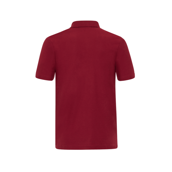 Red P506 Short Sleeve Polo Pique Shirt For Men